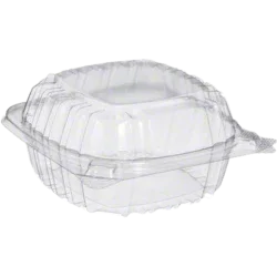 YCI8 - 5 X 5 HINGED LID CONTAINER (375/CS) Corporate Facility Supply