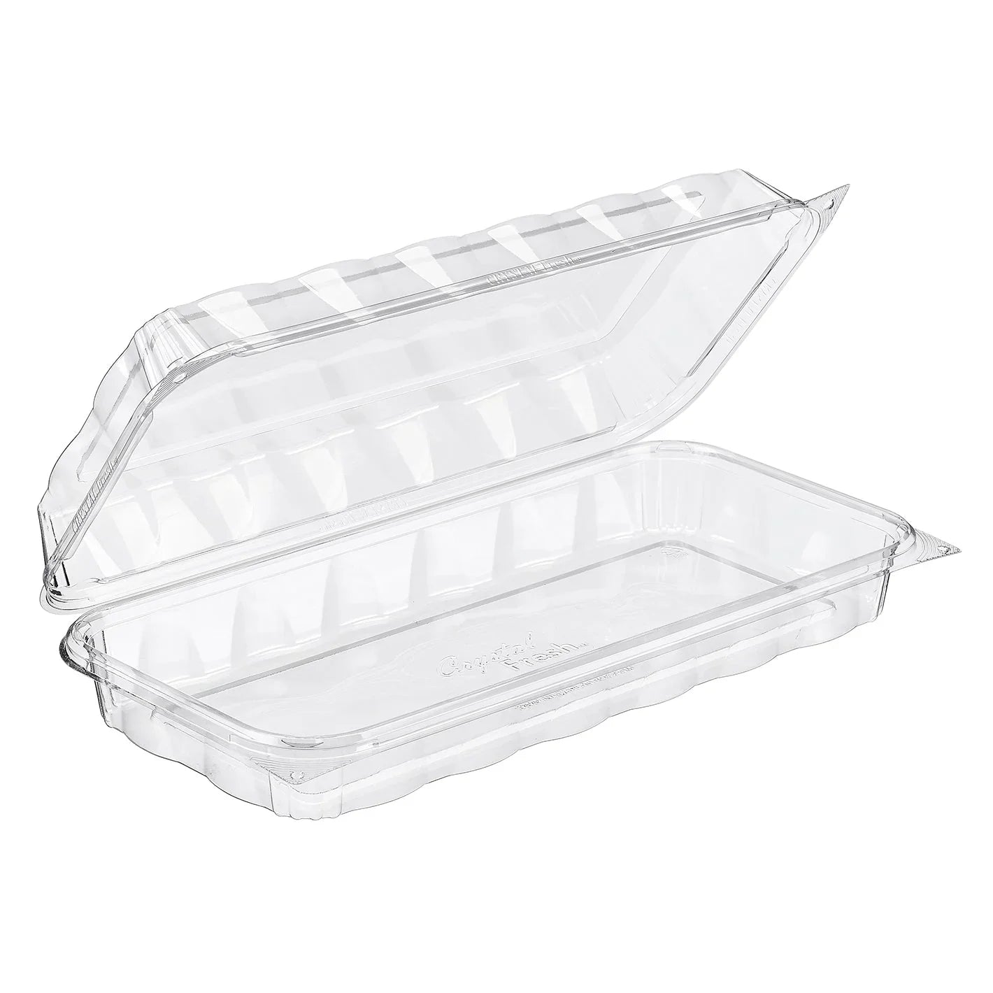 STRUDEL CONTAINER HINGED LID (132/CS) CF6095 075963 Corporate Facility Supply