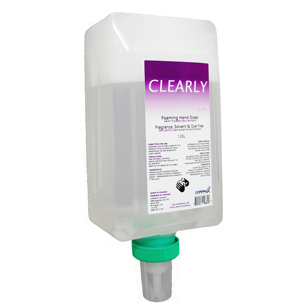 KLEN CLEARLY FOAM SOAP (4 X 1.25L) - KX