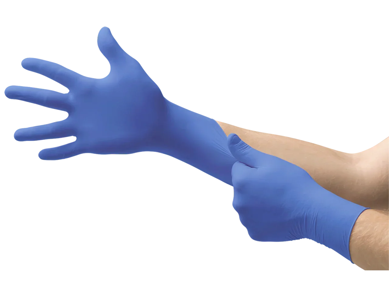 NITRILE COBALT BLUE CT GLOVES, X-LARGE, 3 MIL (300/BX) Corporate Facility Supply