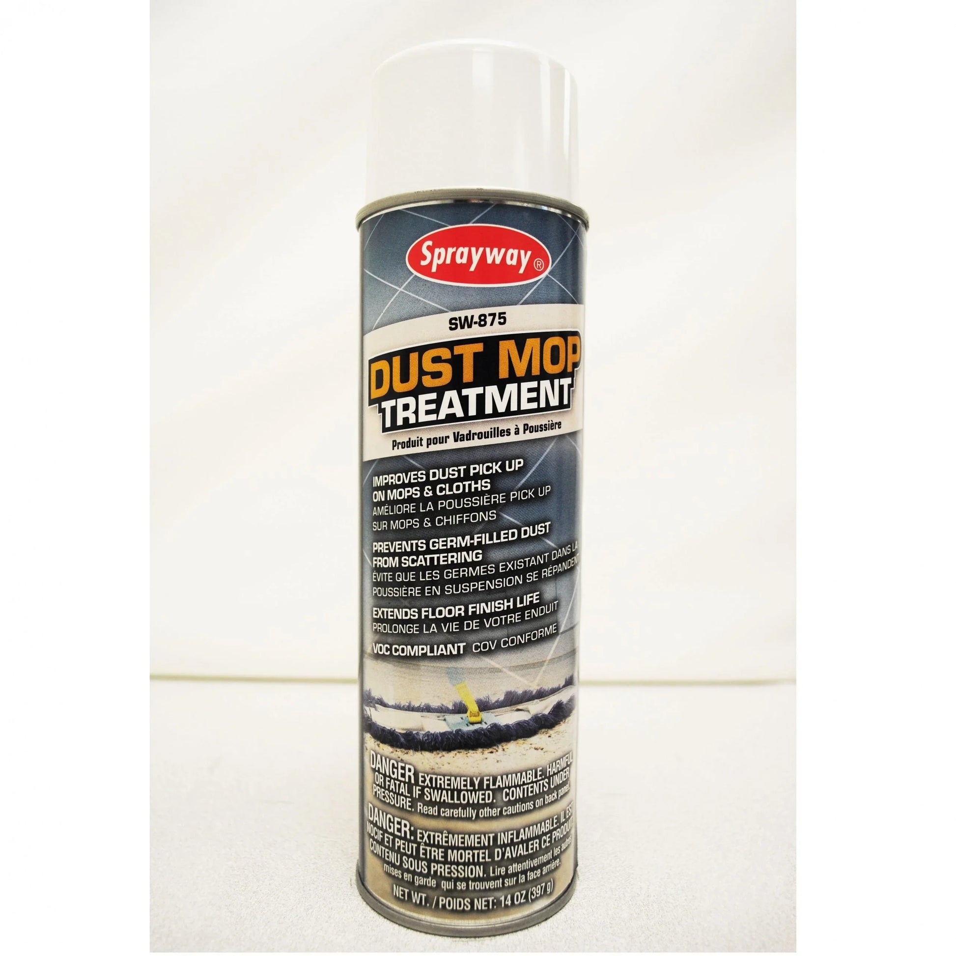 DUSTMOP TREATMENT - AEROSOL Corporate Facility Supply