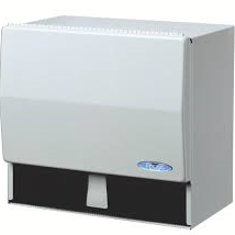 101 FROST UNIVERSAL ROLL AND SINGLE FOLD PAPER TOWEL DISPENSER - WHITE