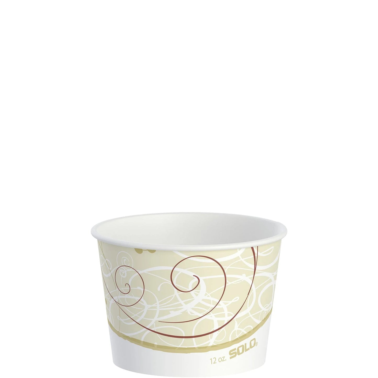 FOOD CUP COMBO, DESIGN (250/CS) - 12 oz ( qty 250) Corporate Facility Supply