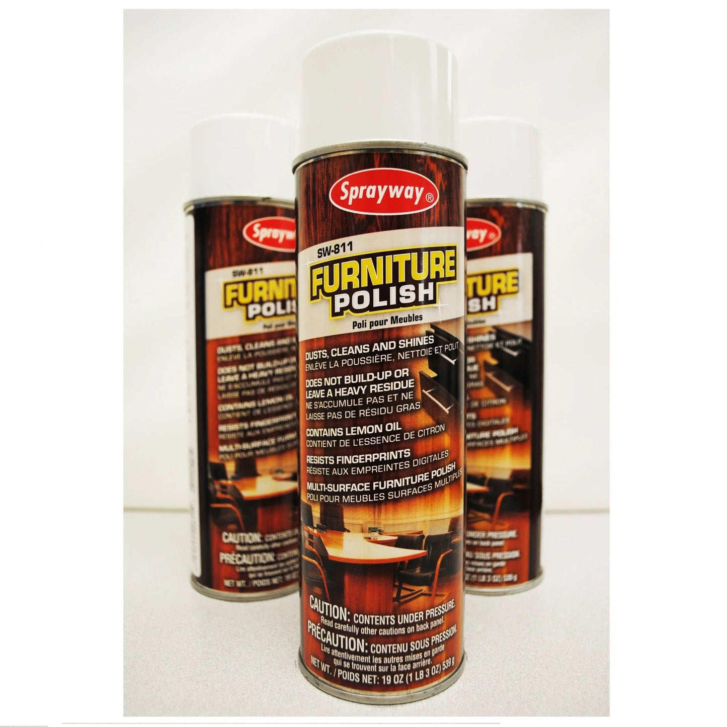 LEMON FURNITURE POLISH - AEROSOL Corporate Facility Supply