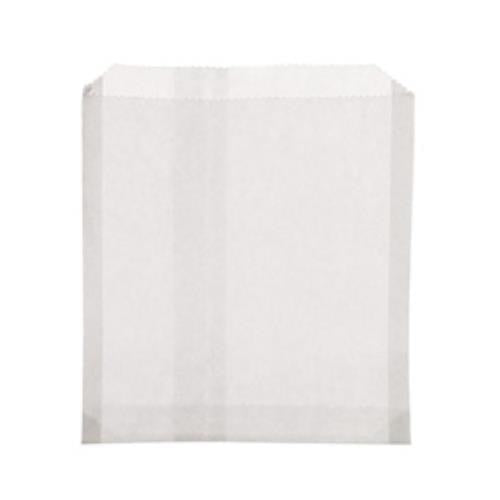 GREASEPROOF SANDWICH BAG, WHITE REGULAR, 6 X .75 X 6.75 (1000/CS)