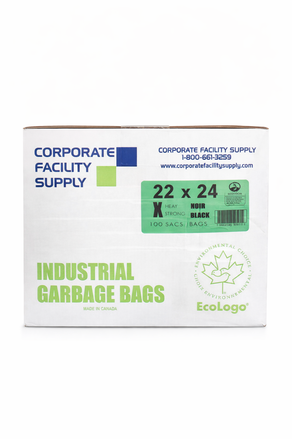 22 X 24 REGULAR BLACK - (500 CASE)