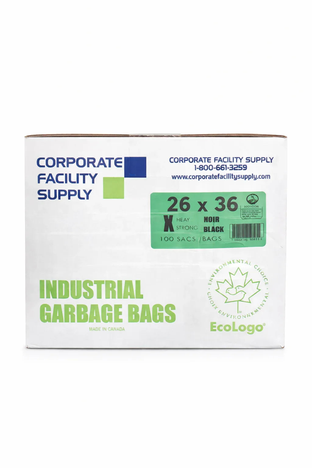 26 X 36 STRONG BLACK - (200 CASE) Corporate Facility Supply