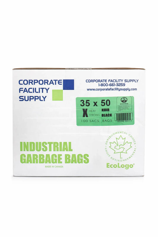 35 X 50 STRONG BLACK - (125 CASE) Corporate Facility Supply