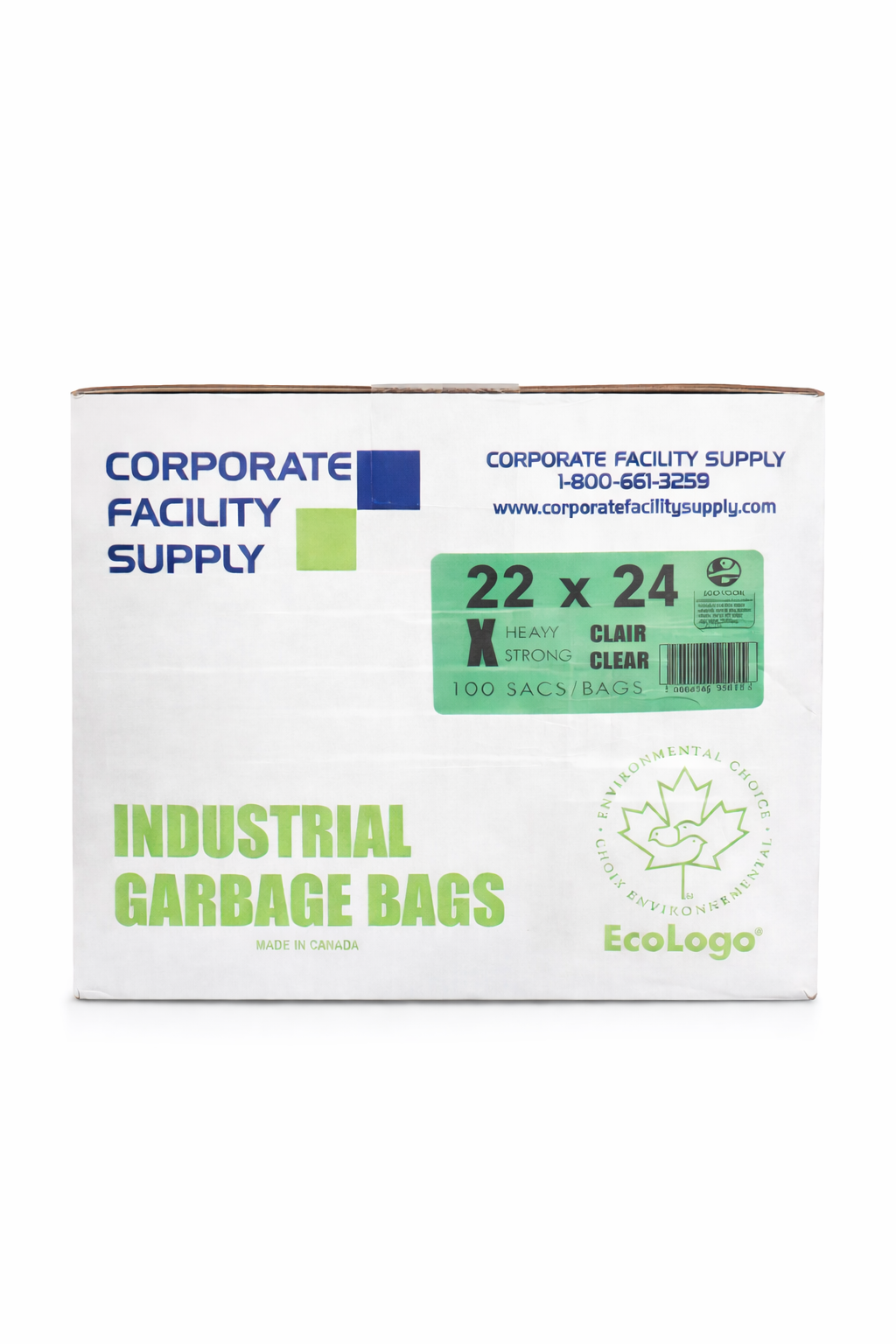 22 X 24 REGULAR CLEAR - (500 CASE)