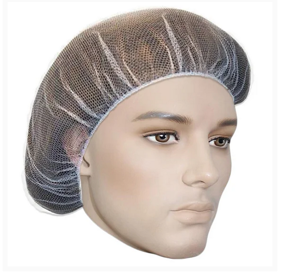 HAIRNET 21" HONEYCOMB MESH WHITE (100/PKG) RONCO 1818