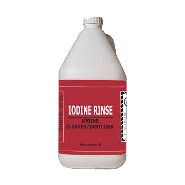 IODINE RINSE AID - 4L