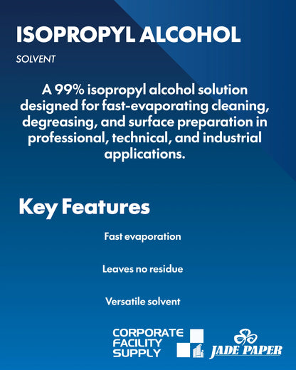 ISOPROPYL ALCOHOL 99% - 20L Corporate Facility Supply
