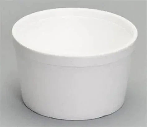 GENPAK 8OZ FOOD CONTAINER, WHITE(500/CS) Corporate Facility Supply
