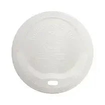 PLA LID FOR 10-20 COMPOST CUP WHITE(1000/CS) EG-P-CPLA-K12-LID Corporate Facility Supply