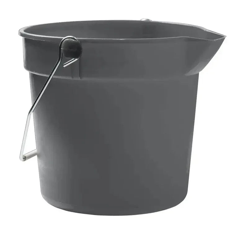 14 QT. HEAVY DUTY PAIL, GRAY Corporate Facility Supply
