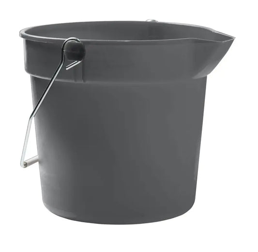 14 QT. HEAVY DUTY PAIL, GRAY