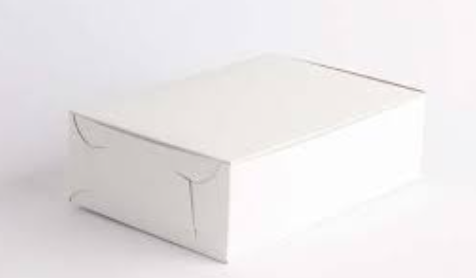 PLAIN WHITE BOX, SNACK/ MINI (350/CS) ***CLEARANCE***