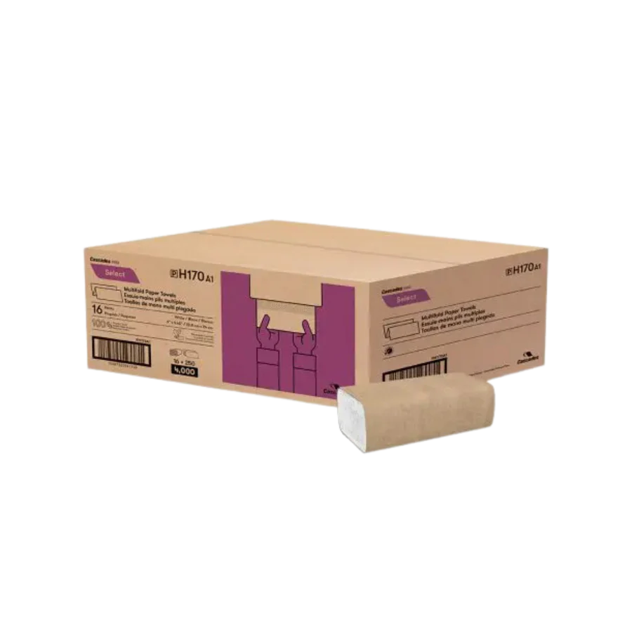 TOALLAS BLANCAS MULTIPLEGABLES (4000/CAJA)