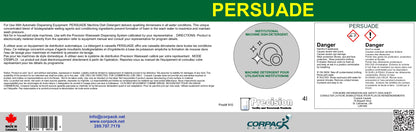 PRECISION PERSUADE CHLORINATED MACHINE DETERGENT - 4L