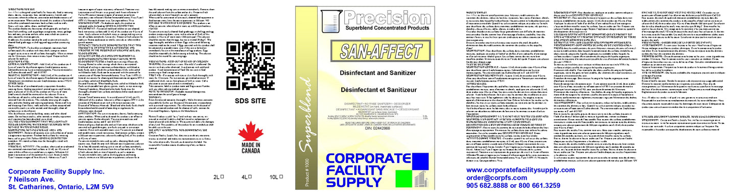 PRECISION SAN-AFFECT - 4L