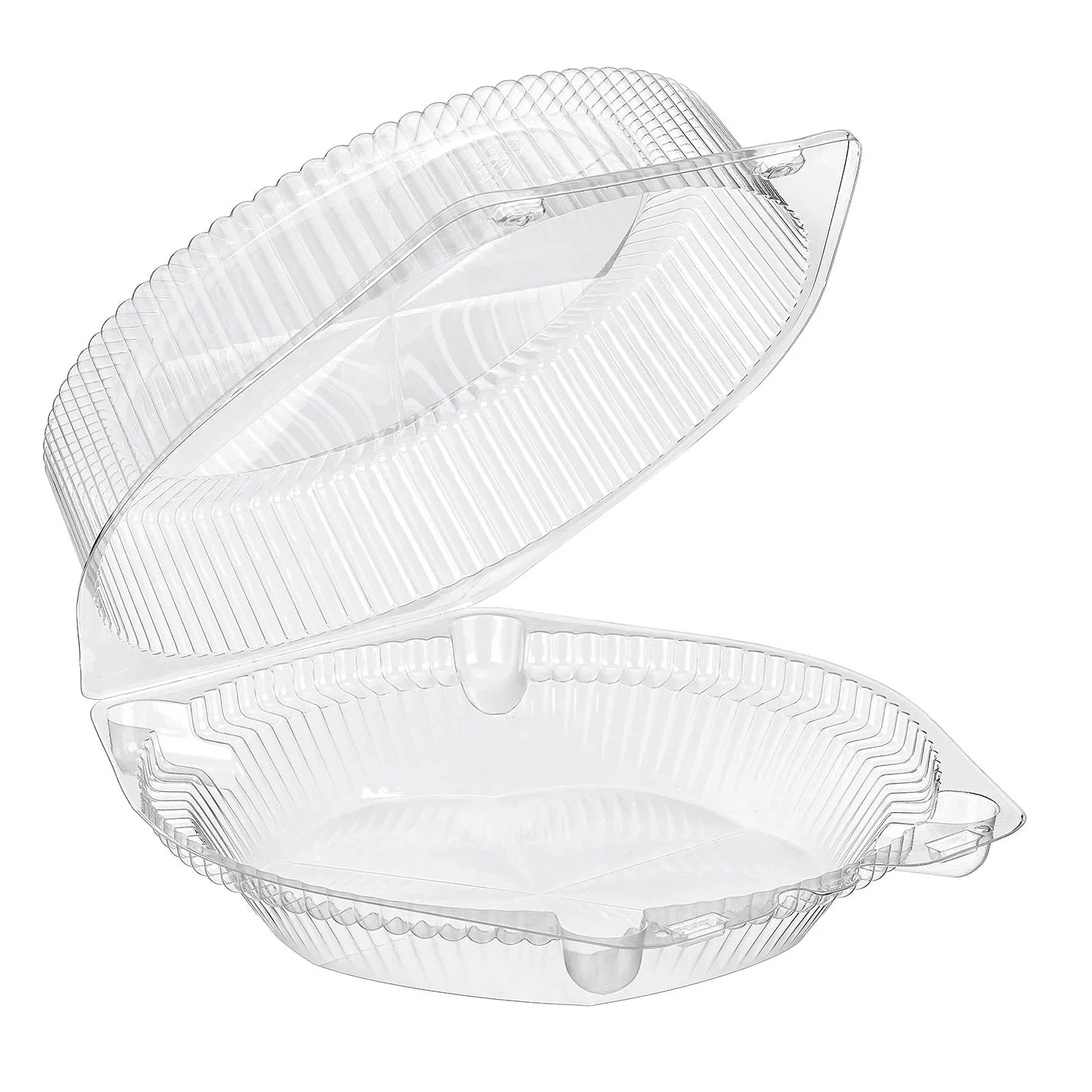 SLP119 - 9" PIE CONATINER, CLEAR, 3 5/8' (200/CS) Corporate Facility Supply