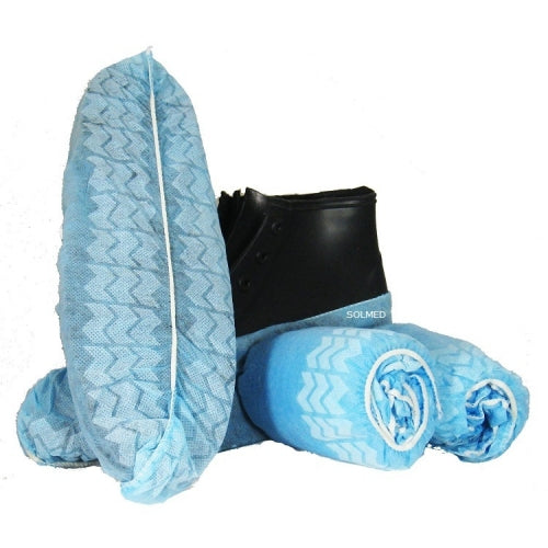 1991 - SHOE COVERS, BLUE - LARGE (100/PKG) Corporate Facility Supply