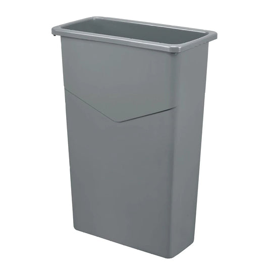 23gal Slim Garbage Container - Grey
