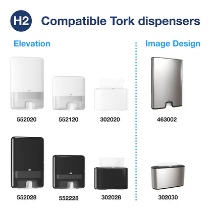 TORK ADVANCED HAND TOWEL INTERFOLD, 3 PANEL (16x189/3,024 case)