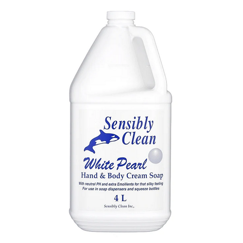 SENSIBLY CLEAN WHITE PEARL HANDSOAP 4L