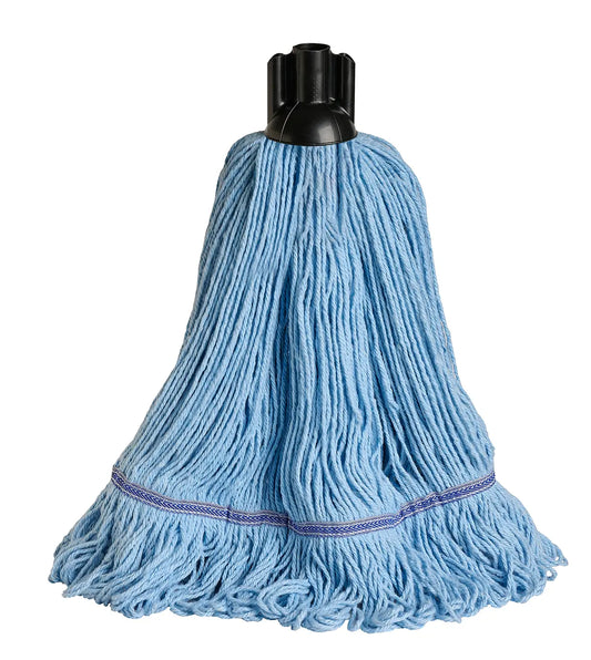 M-TECH MICROFIBER LOOP END MOP- NARROW BAND- BLUE-20OZ