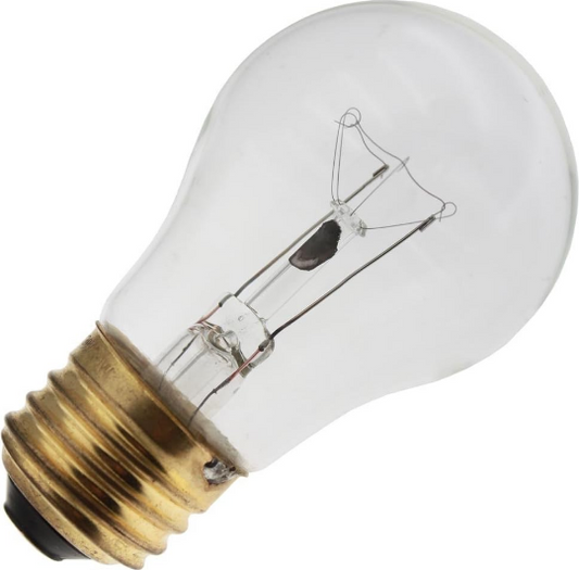 25W, 130V,  A15 INCANDESCENT, MED. BASE