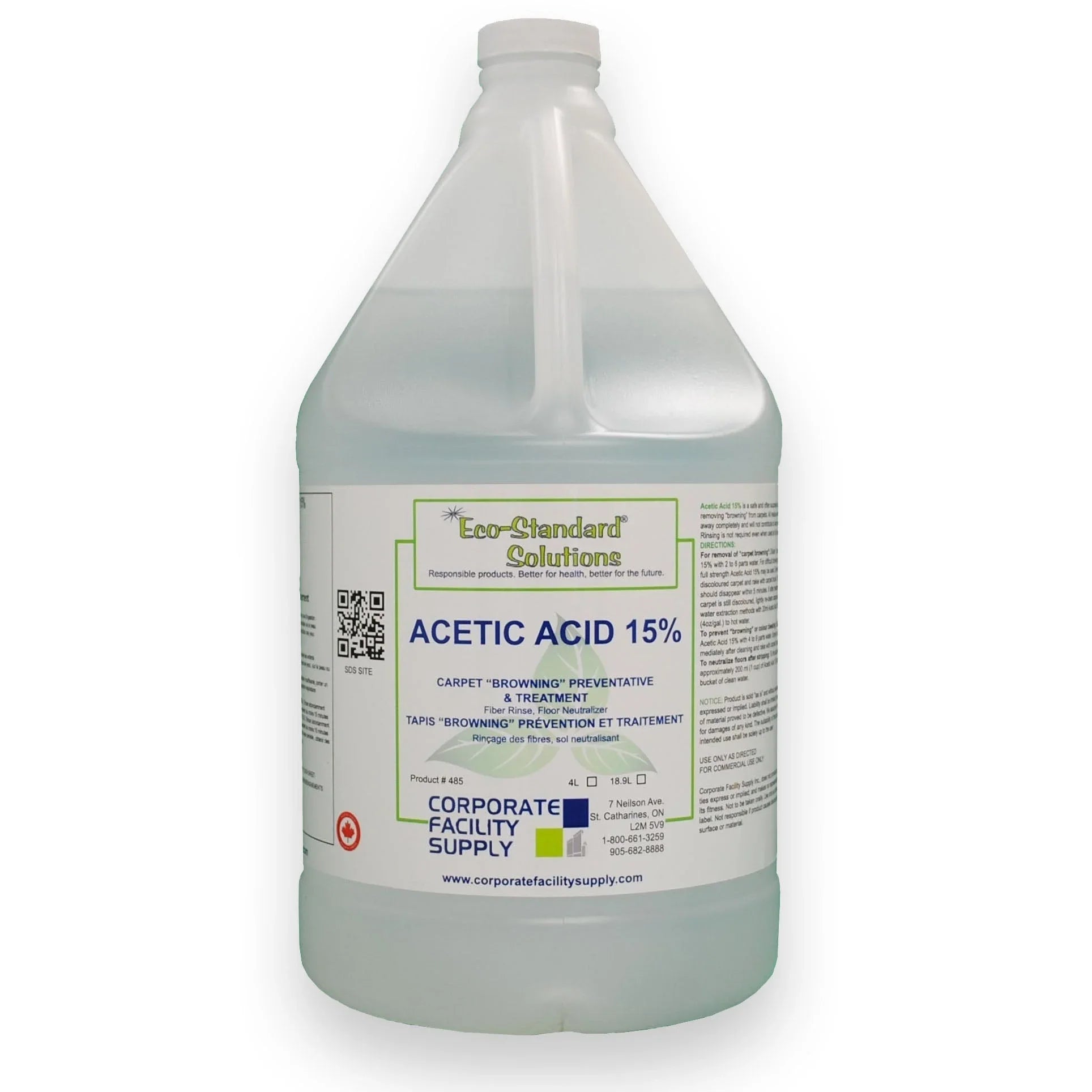 ACETIC ACID - 4L Corporate Facility Supply