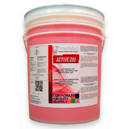 PRECISION ACTIVE 200 LAUNDRY DETERGENT - 20L Corporate Facility Supply