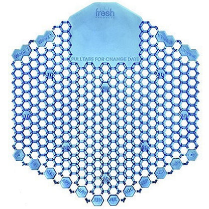 WAVE 3D URINAL SCREEN, COTTON BLOSSOM - 2PK