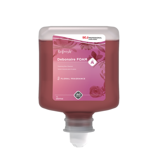 DEB REFRESH DEBONAIRE FOAM (6 X 1L) SKU:871.212, SCENTED