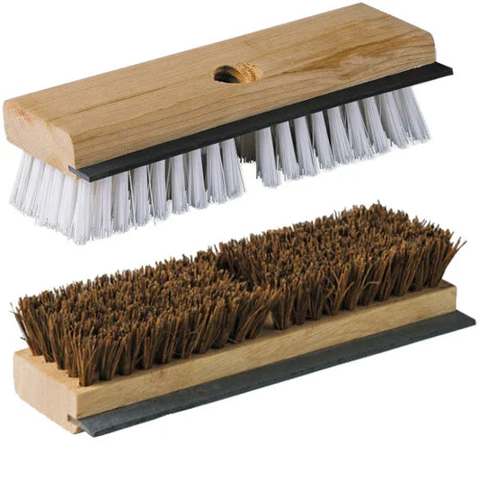 DECK BRUSH W/ POLY FILL - Brown Corporate Facility Supply