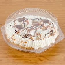 SLP108 - 8" PIE CONTAINER, CLEAR, 2 5/8 (200/CS)