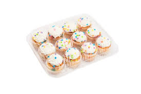 SLP34 - 12 MINI MUFFIN CLAMSHELL (250/CS)