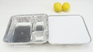 3 COMPARTMENT FOIL TRAY & LID (250/CS)