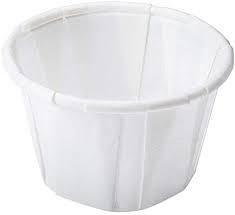 PORTION CUP - PAPER - 1 oz. (qty 5000) Corporate Facility Supply