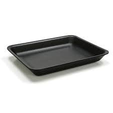 #2 FOAM TRAY, BLACK (500/CS)