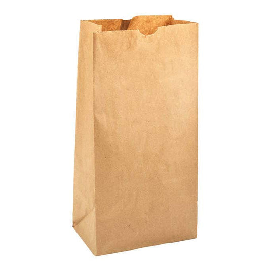 12LB PAPER BAG, KRAFT (500/BDL)