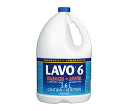 LAVO BLEACH 6% - 3.6L Corporate Facility Supply