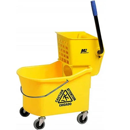 M2- 32QT GRIZZLY SIDEPRESS COMBO - YELLOW Corporate Facility Supply