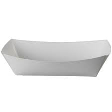 FOOD TRAY 3LB WAXED 500/CS