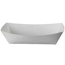 FOOD TRAY 3LB WAXED 500/CS - 1lb Corporate Facility Supply