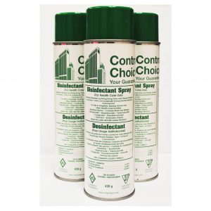 CONTRACTORS CHOICE Disinfectant Spray – aerosol can