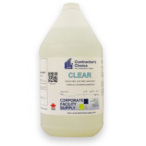 CLEAR -Scent free, Dye free Hand Soap 4L