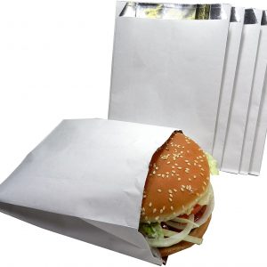 Foil Hamburger Bags 1000 per case (019038)