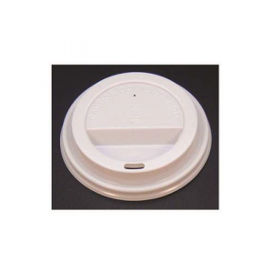 PRONTO – COFFEE LID DOME WHITE (1000/CS)